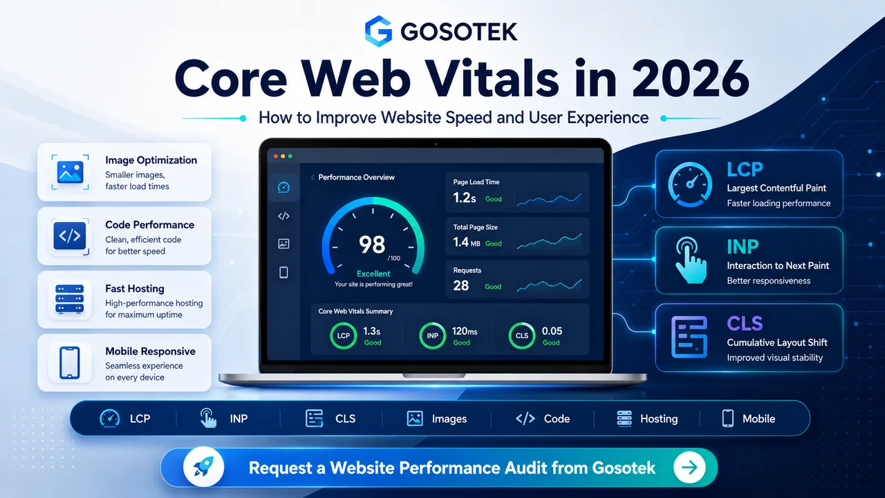 Core Web Vitals in 2026: Make Your Website Faster and Easier to Use