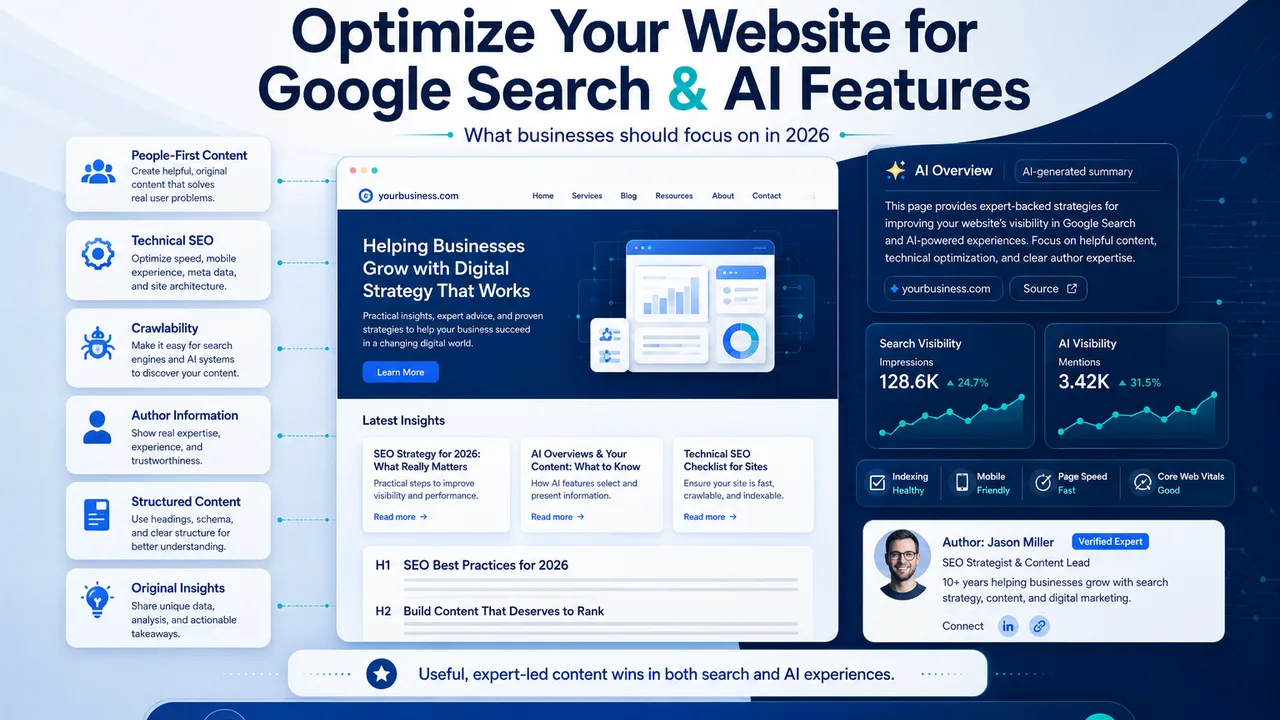 Google Search and AI optimization guide